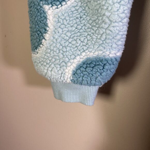 Disney Womens Mickey Mouse Fleece Lounge Cozy Hoodie Green Full Zip Extra Small - Picture 3 of 16